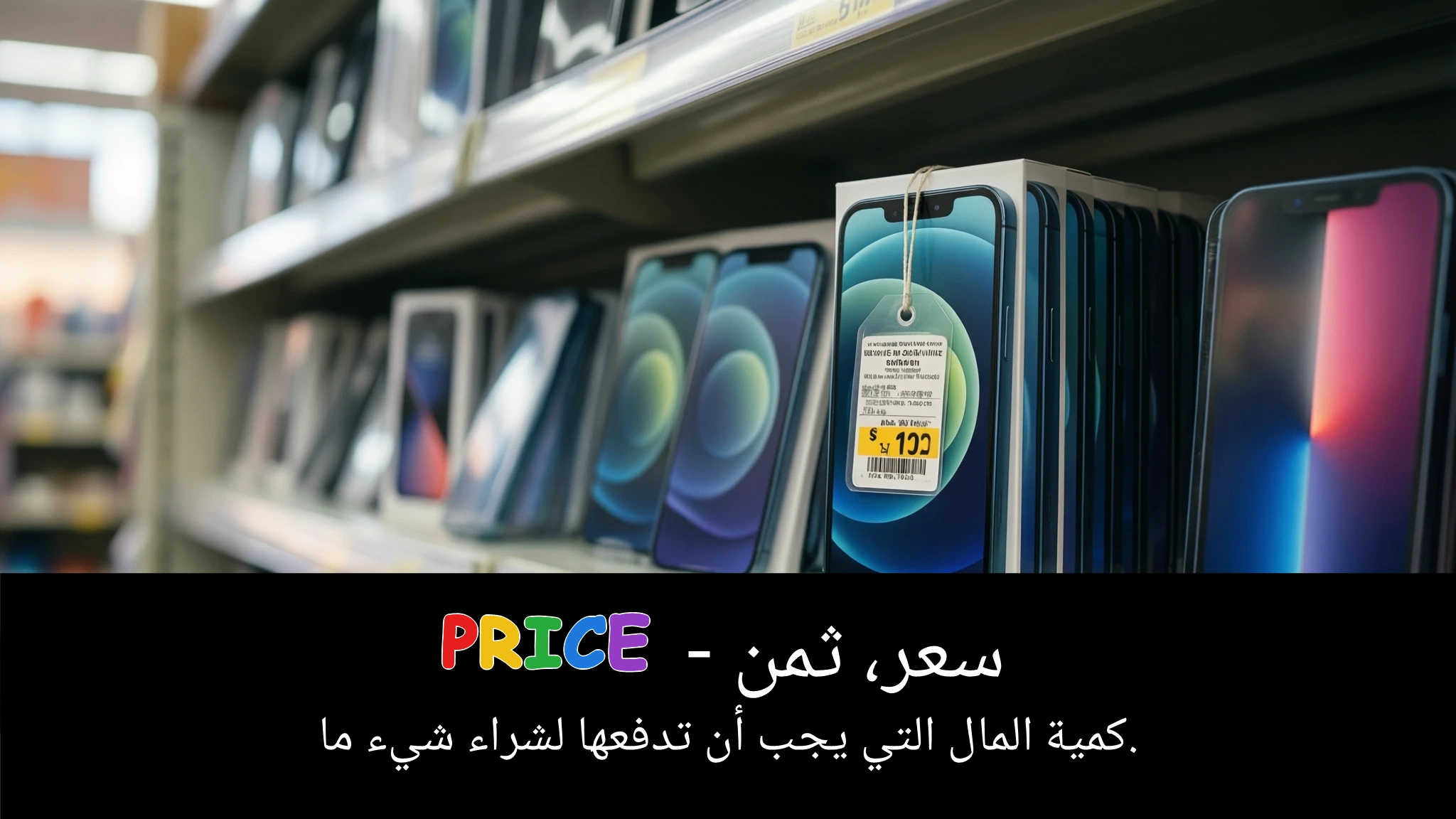 Arabic Illustration for price